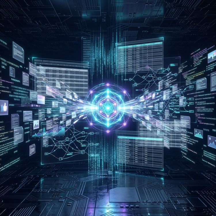 ایجنت هوشمند استخراج و تحلیل داده (AI Data Extraction Agent) | اتوماسیون دادهکاوی اسکادا پلاس